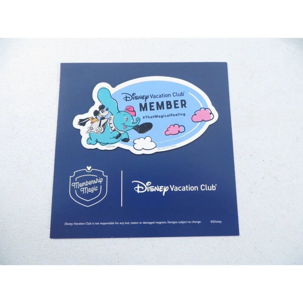 Disney Vacation Club DVC Member Crossbody Bag 2025 Navy Blue W/ Magnet NEW‎